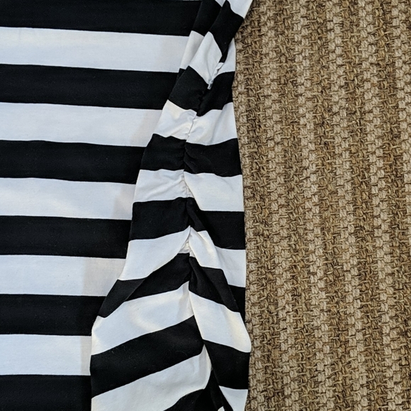 Isabel Maternity Ruched Midi Dress XS - Picture 2 of 4